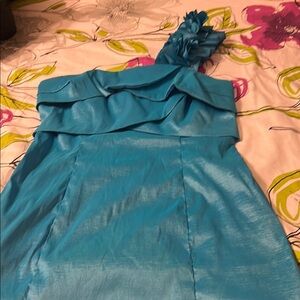 Alyn Paige Vibrant Blue Dress